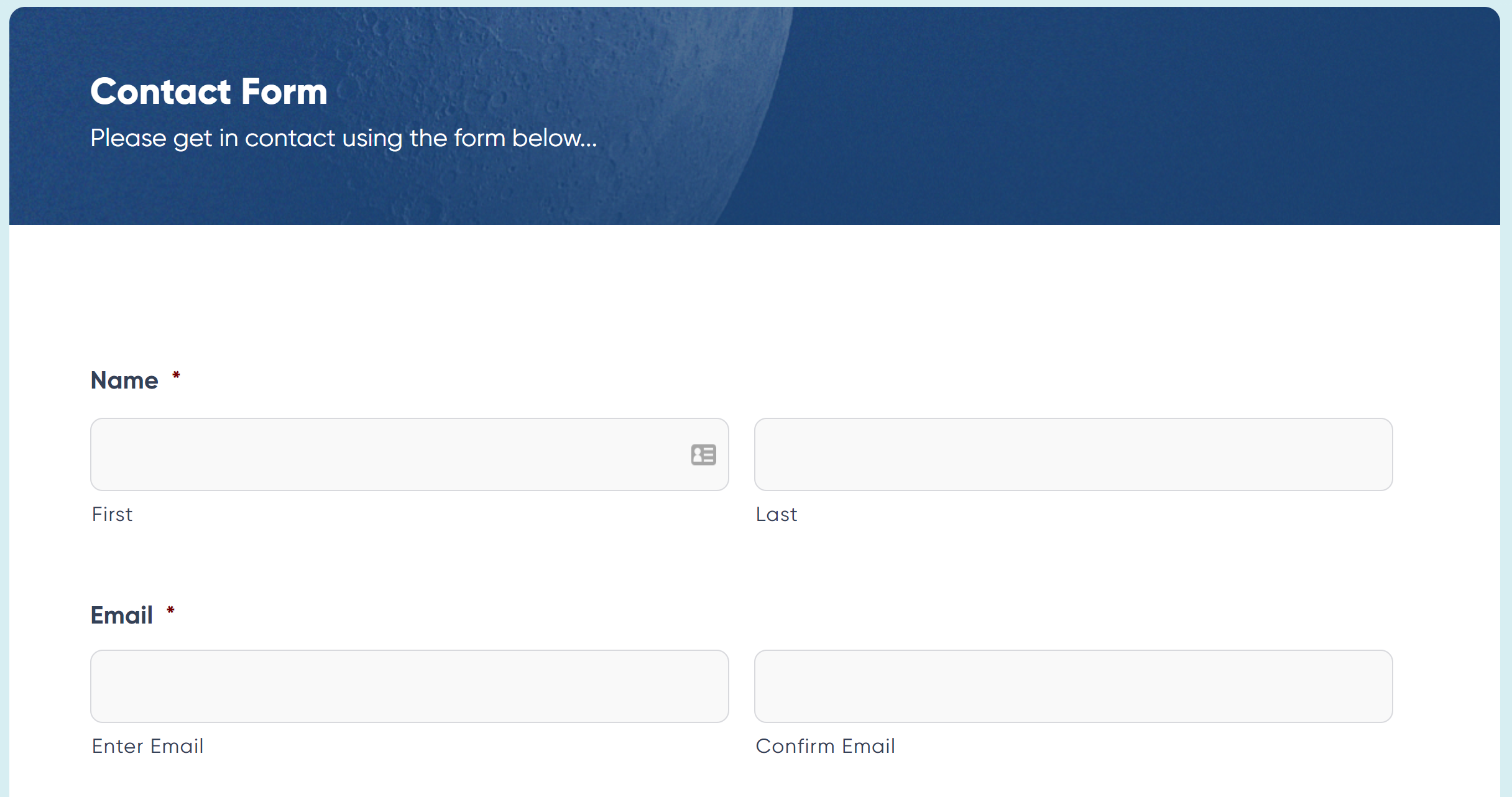Contact Form