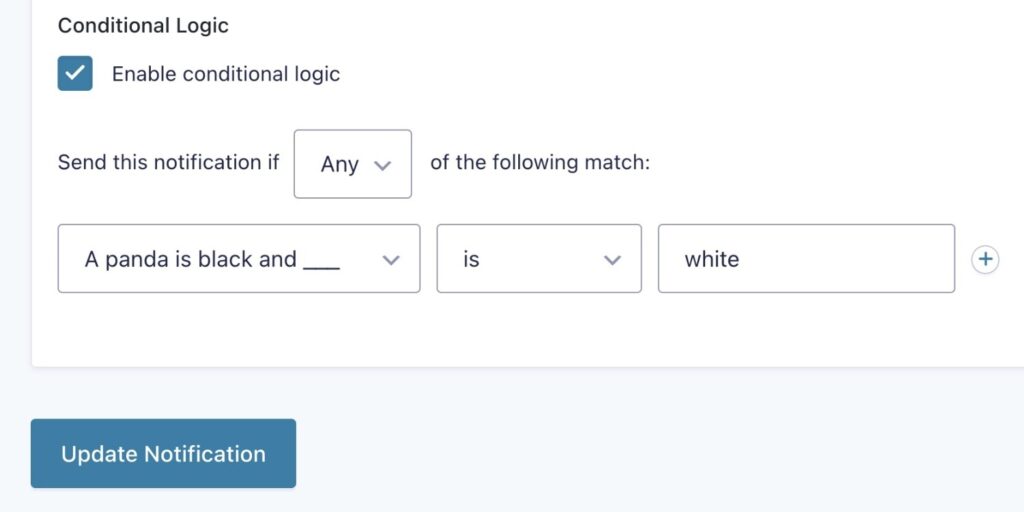 Using conditional logic for Gravity Forms anti spam